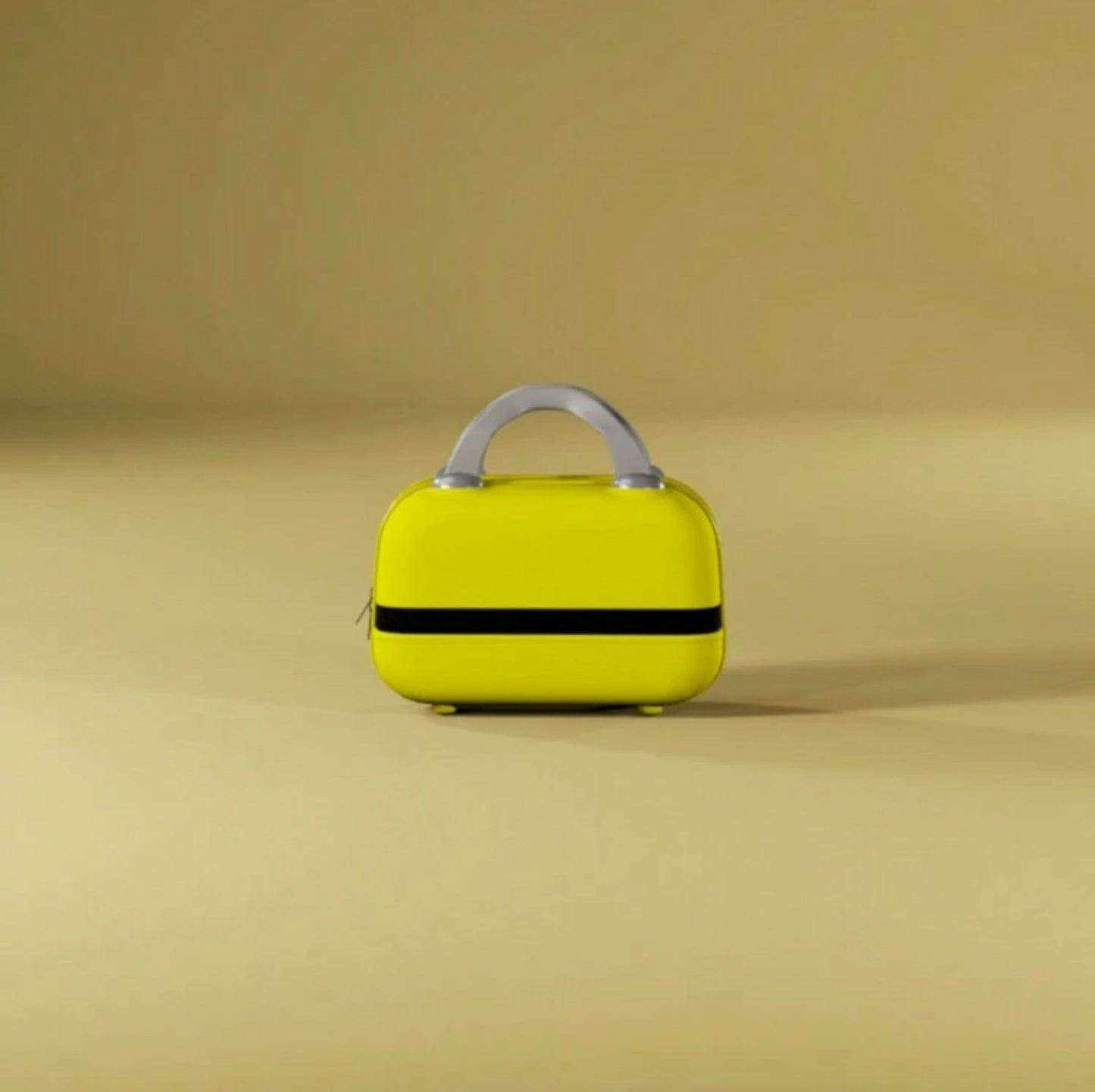 Stylish Yellow & Minimalistic Design in a Set of 3 Durable Luggages (14,20,24 Inches)