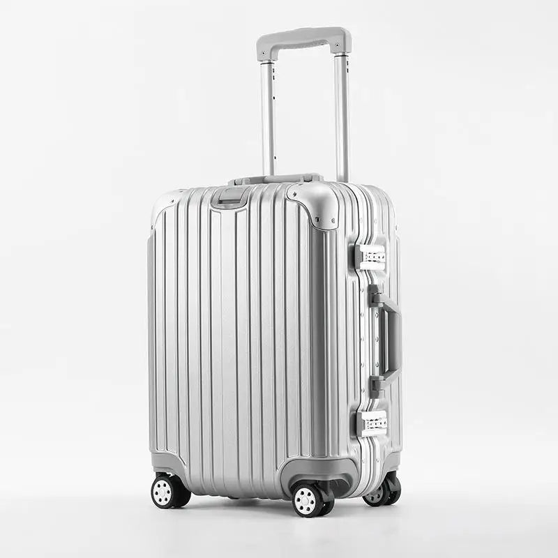 Aluminum - Magnesium Frame & Body Material Minimalistic Design 20" 24" 26" Suitcase