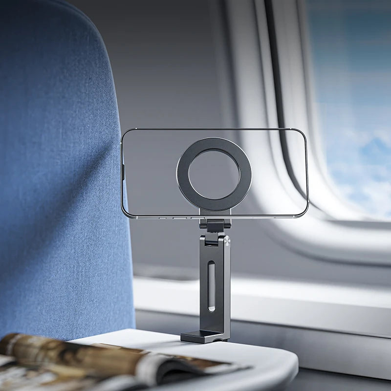 Aluminum Travel Phone Holder - MagSafe & Foldable Mount