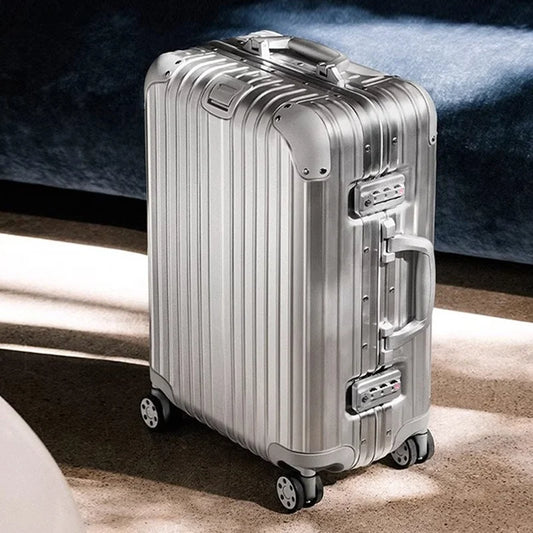 Aluminum - Magnesium Frame & Body Material Minimalistic Design 20" 24" 26" Suitcase