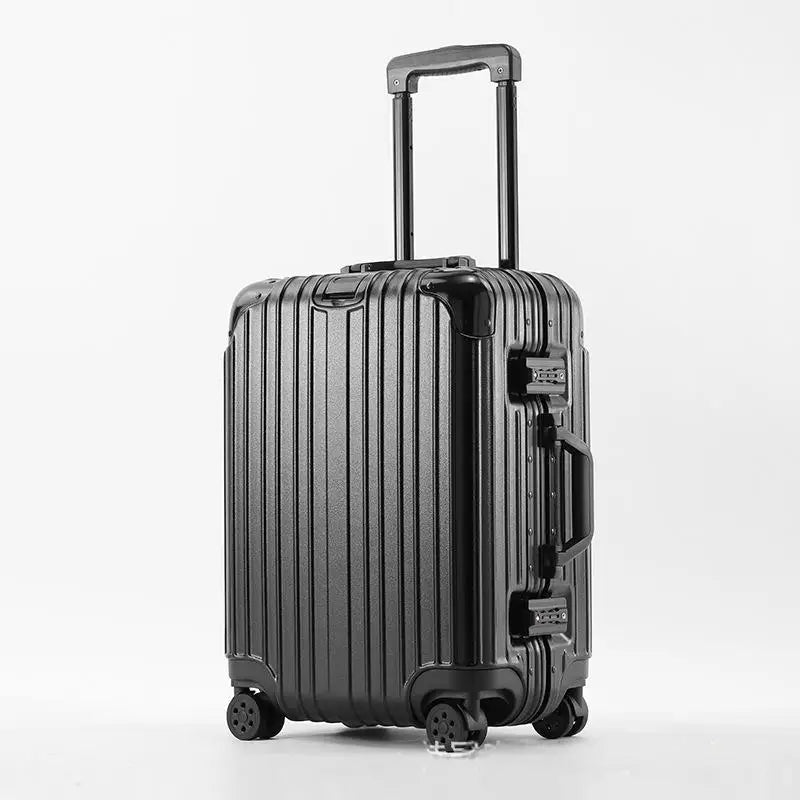 Aluminum - Magnesium Frame & Body Material Minimalistic Design 20" 24" 26" Suitcase